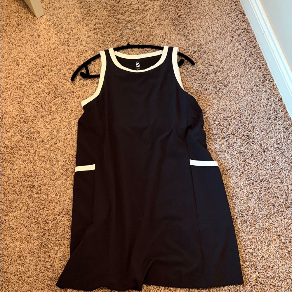 athletic Dress with White Trim